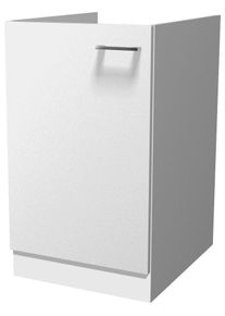 Sp&uuml;lenschrank Flex-Well "Lucca", wei&szlig; (wei&szlig; matt, caledonia), B:50cm H:82cm T:57cm, Holzwerkstoff, Schr&auml;nke, Sp&uuml;lenschrank, (B x H x T) 50 x 82 x 57 cm