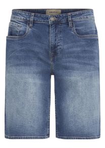 Jeansshorts Blend "Shorts BHTwister", Damen, Gr. XL, N-Gr, blau (denim dunkelblau), Obermaterial: 86% Baumwolle CO. 10% Polyester PES. 2% Elasthan EL. 2% Viskose CV., Jeans Jeansshorts