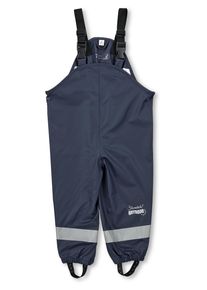 Regenhose Sterntaler "Regentr&auml;gerhose ungef&uuml;ttert uni", M&auml;dchen, Gr. 98, EURO, blau (marine), Obermaterial: 100% Polyester PES., Hosen Regenhose