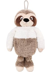 W&auml;rmflasche Nici "Winter, Faultier Izzy Icetumbler, 300 ml, 34 cm", beige, W&auml;rmflaschen, KinderB:26cm H:37cm T:12cm, W&auml;rmflasche, 2in1 - Kuscheltier & W&auml;rmflasche in einem; enth&auml;lt recyceltes Material, B:26cm H:37cm T:12cm