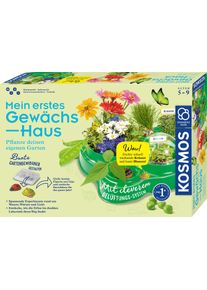 Experimentierkasten Kosmos "Meine erstes Gew&auml;chshaus", gr&uuml;n (wei&szlig;, neutral), Experimentierk&auml;sten, Kinder, Experimentierkasten, Made in Germany