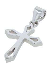 Adelia&acute;s Kreuzanh&auml;nger ADELIA&acute;S "Unisex Anh&auml;nger &iquest; Kreuz Kreuzanh&auml;nger aus 925 Silber", silber, Schmuckanh&auml;nger, Damen, Kreuzanh&auml;nger