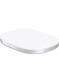 K&uuml;chenwaage Zwilling "Enfinigy", silber (silberfarben), B:18,8cm H:2cm L:24,5cm, Glas, Kunststoff, K&uuml;chenwaagen, K&uuml;chenwaage, Digitale K&uuml;chenwaage, LCD-Display, Aufladung per USB, bis 10 kg