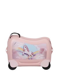 Kinderkoffer Samsonite "DREAM2GO", Kinder, Gr. B/H/T: 52cm x 38cm x 21cm 30 l, rosa (unicorn tess), Koffer Kinderkoffer, ger&auml;umiger Innenraum, kompakte Ma&szlig;e