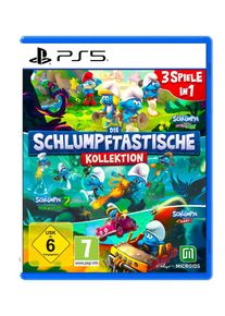 ASTRAGON Spielesoftware "Die Schlumpftastische Kollektion - 3 Spiele in 1", transparent (ohne farbbezeichnung), PlayStation 5, Spielesoftware, Spielesoftware