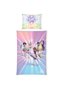 Herding Bettw&auml;sche, Mehrfarbig, Textil, 140x200 cm, Oeko-Tex&reg; Standard 100, pflegeleicht, atmungsaktiv, schadstoffgepr&uuml;ft, Heimtextilien, Bettw&auml;sche & Leint&uuml;cher, Bettw&auml;sche, Renforc&eacute;-Bettw&auml;sche