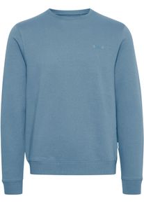 Sweatshirt Blend "BHDOWNTON CREW", Damen, Gr. XL, blau, Sweatware, Obermaterial: 50% Baumwolle, 50% Polyester, unifarben, Basic, slim fit normal, Rundhals, B&uuml;ndchen, Sweatshirts Sweatshirt