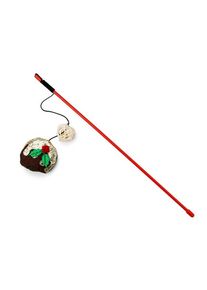 Dogman Weihnachts-Katzenspielangel Kuchen mehrfarbig