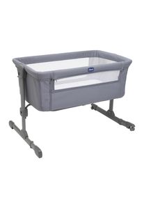 Chicco Beistellbett, Grau, Metall, Textil, 98x65x80 cm, Netzfenster, h&ouml;henverstellbar, Babym&ouml;bel & Kinderm&ouml;bel, Babyzimmer, Babybetten, Beistellbetten