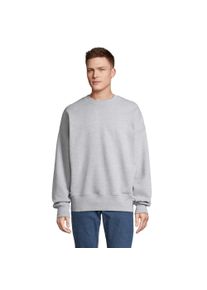 SOLS Unisex Authentic Crew Hals Trui voor volwassenen (Grijze Melange)