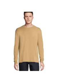 SOLS Unisex volwassen Pioneer T-shirt met lange mouwen (Donker Beige)