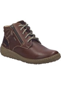 Stiefelette Josef Seibel "Ruby 54, castagne", Damen, Gr. 36, braun (castagne), Obermaterial: 100% Rindsleder Leather cow., Schuhe Stiefelette