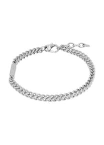 JOOP! Armband JOOP "2039804", silber (edelstahlfarben), Armb&auml;nder, Herren, 23cm, Edelstahl, Armband