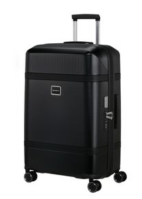 Hartschalen-Trolley Samsonite "IMAGE", Damen, Gr. B/H/T: 45cm x 69cm x 28cm 79 l, schwarz, Polycarbonat, Koffer Hartschalen-Trolley, mit Teleskopgriff und Soft-Touch-Tragegriff, mit Premium-Nassbeutel