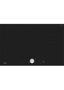Neff Flex-Induktions-Kochfeld "T68FTV4L0", schwarz, B:80,2cm H:5,1cm T:52,2cm, Kochfelder, mit intuitiver Twist Pad Bedienung, Flex-Induktions-Kochfeld