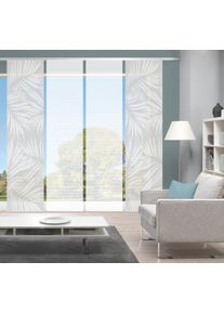 Schiebegardine Vision "PACEY" Gr. 1, grau (taupe), B:60cm H:260cm, Polyester, Gardinen, Schiebegardine, SET,SCHIEBEVORHANG,BAMBUS,DIGITALDRUCK