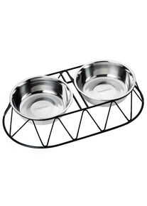 Dogman Menja Futterbar Black 2x700 ml