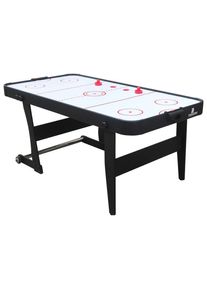 M&Ouml;BELIX M&ouml;belix , Schwarz , Holz , 91x78.7x183 cm , CE , Spielwaren, Spieltische, Airhockey