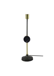 Kayoom , Goldfarben, Schwarz , Metall , 15x58x115 cm , Beleuchtung, Innenleuchten, Tischlampen, Tischlampen