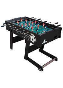 M&Ouml;BELIX M&ouml;belix , Schwarz , Holz , 61x81x121 cm , klappbar , Spielwaren, Spieltische, Tischfu&szlig;ball