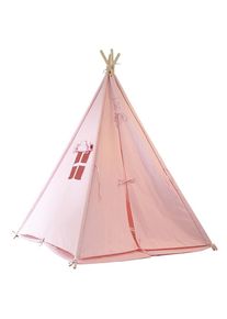 M&Ouml;BELIX M&ouml;belix , Rosa , Holz, Textil , Fichte , 120x160x120 cm , EN 71, CE, FSC 100% , Spielwaren, Outdoorspielzeug, Spielh&auml;user, Spielzelte