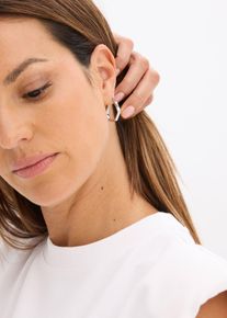 Orecchini a cerchio, Argento, Taglia Onesize, bonprix