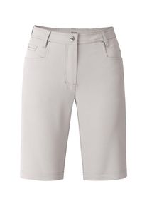 Bermudas DEPROC Active "KENORA URBAN Short & kurze Hose", Damen, Gr. 50 (XL), Normalgr&ouml;&szlig;en, dunkelbraun, 97% Polyester; 3% Elasthan, Hosen Bermudas, In melierter Optik