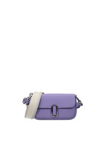 Marc Jacobs Paarse Leren Schoudertas