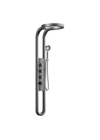 Smart Digital Display Thermostatic Shower System Wall Mounted Panel LED Rainfall Waterfall SPA Massage For Bathroom Hotel