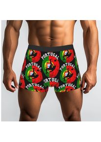 Portugal Soccer Futebol Portuguese Pride Portuguese Underpants Breathbale Panties Male Underwear Print Shorts Boxer Briefs