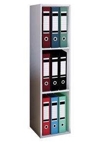 Aktenregal Offas Wei&szlig;, 3-fach