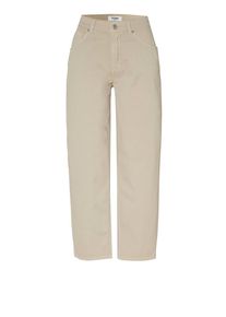 Stoffhose Toni "LIV BARREL", Damen, Gr. 36, N-Gr, sand, Web, Obermaterial: 97% Baumwolle, 3% Elasthan, unifarben, regular fit 7/8-L&auml;nge, Hosen Stoffhose, mit Stretch