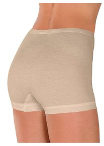 Pagenschl&uuml;pfer Schiesser, Damen, Gr. 54, 5 Stk., elfenbein, 100% Baumwolle, Unterhosen Pagenschl&uuml;pfer