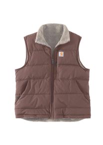 Fleeceweste Carhartt "Utility Weste", Damen, Gr. XS, rosa (altrosa), Obermaterial: 100% Baumwolle CO., Westen Fleeceweste