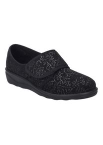 Hausschuh Josef Seibel "Nice 80", Damen, Gr. 43, schwarz, Obermaterial: 100% Synthetik synthetic., Schuhe Hausschuh