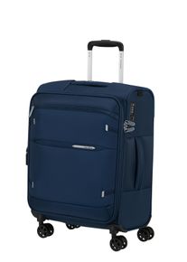 Weichgep&auml;ck-Trolley Samsonite "GOTWIST", Damen, Gr. B/H/T: 40cm x 55cm x 23cm 42 l, blau (navy blau), Polyester, Koffer Weichgep&auml;ck-Trolley, mit Teleskopgriff und mehreren Tragegriffen, innen aus Polyester