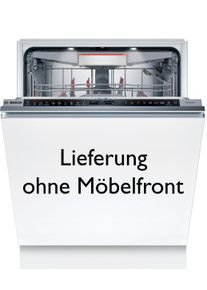 Bosch vollintegrierbarer Geschirrsp&uuml;ler "SMD8TCX04E", Energieeffizienz: A, silber (wei&szlig;), B:59,8cm H:81,5cm T:55cm, Geschirrsp&uuml;ler, Bessere Trocknung & weniger Energieverbrauch dank Zeolith, Time Light, vollintegrierbarer Geschirrsp&uuml;ler