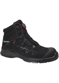 Sicherheitsschuh Jori "MAX BOA Mid" Gr. 37, schwarz, 37, Obermaterial: 100% Rindnubukleder CNU., Schuhe, Sicherheitsschuh