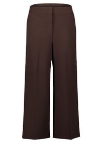 Culotte Betty Barclay "Culotte unifarben", Damen, Gr. 44, EURO, braun (light maroon), Obermaterial: 96% Polyester PES. 4% Elasthan EL., Hosen Culotte