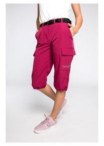 3/4-Hose DEPROC Active "KENORA Full Stretch Piratenhose Damen", Damen, Gr. 34 (XS), Normalgr&ouml;&szlig;en, pink, 95% Polyester; 5% Elasthan, Hosen 3/4-Hose, auch in Gro&szlig;en Gr&ouml;&szlig;en erh&auml;ltlich