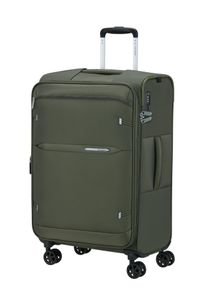 Weichgep&auml;ck-Trolley Samsonite "GOTWIST", Damen, Gr. B/H/T: 43cm x 68cm x 29cm 71 l, dunkelgr&uuml;n, Polyester, Koffer Weichgep&auml;ck-Trolley, mit Teleskopgriff und mehreren Tragegriffen, innen aus Polyester