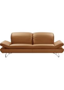 2-Sitzer Places of Style "San Angelo", gelb (safran), B:202cm H:96cm T:95cm, Sofas, 2-Sitzer