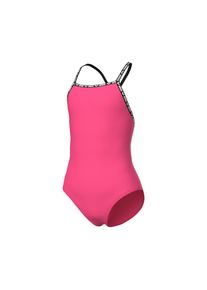 Badeanzug arena "G arena SOLID SWIMSUIT", M&auml;dchen, Gr. 164 (158), N-Gr, pink (fandango pink), Obermaterial: 87% Polyamid, 13% Elasthan, Badeanz&uuml;ge Badeanzug