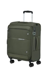 Weichgep&auml;ck-Trolley Samsonite "GOTWIST", Damen, Gr. B/H/T: 40cm x 55cm x 23cm 42 l, dunkelgr&uuml;n, Polyester, Koffer Weichgep&auml;ck-Trolley, mit Teleskopgriff und mehreren Tragegriffen, innen aus Polyester