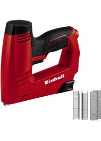 Elektro-Tacker Einhell "TC-EN 20 E", rot, B:5,6cm H:17,6cm L:20,3cm, Gummi, Kunststoff, Metall, Tacker, Elektro-Tacker, inkl. 1.000 Klammern und 500 N&auml;gel
