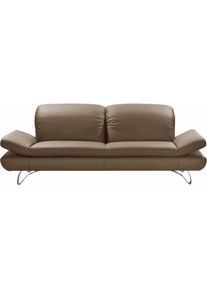2-Sitzer Places of Style "San Angelo", braun (schlamm), B:202cm H:96cm T:95cm, Sofas, 2-Sitzer