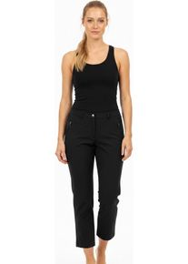 7/8-Hose DEPROC Active "KENORA Piratin 7/8", Damen, Gr. 56 (XXXL), Normalgr&ouml;&szlig;en, schwarz, 97% Polyester; 3% Elasthan, Hosen 7/8-Hose, auch in Gro&szlig;en Gr&ouml;&szlig;en erh&auml;ltlich