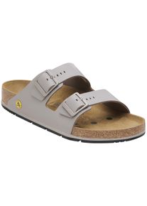 Clog "Arizona", Damen, Gr. 43, grau, Obermaterial: 100% sonstige Fasern AF., BIRKENSTOCK PROFESSIONAL, Schuhe Clog