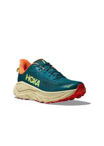 Trailrunningschuh Hoka One One "CHALLENGER 8", Damen, Gr. 40, tidal wave, pampas grass, Synthetik, Textil, Schuhe Trailrunningschuh, Trail-Running