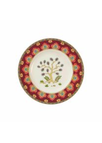 Villeroy & Boch Brotteller VILLEROY & BOCH "Brotteller Samarkand Rubin &oslash; 16,4 cm bunt", bunt, L:16,4cm, Speiseteller, Brotteller